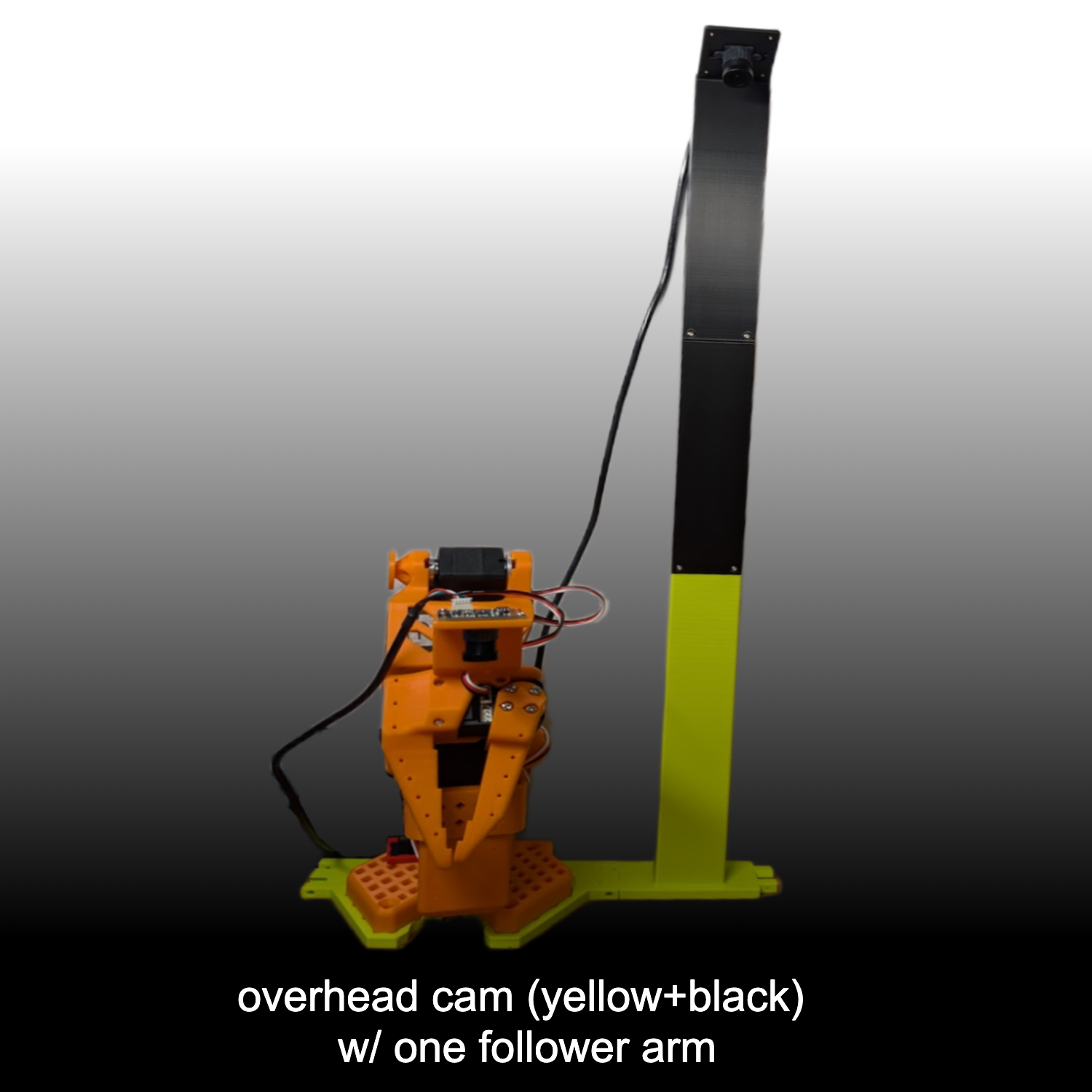 The official looks straight ahead and is all up in follower’s beeswax